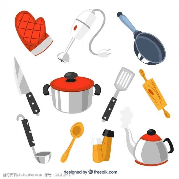 廚房里的藝術(shù)伴侶 廚師工具與廚房用具圖鑒